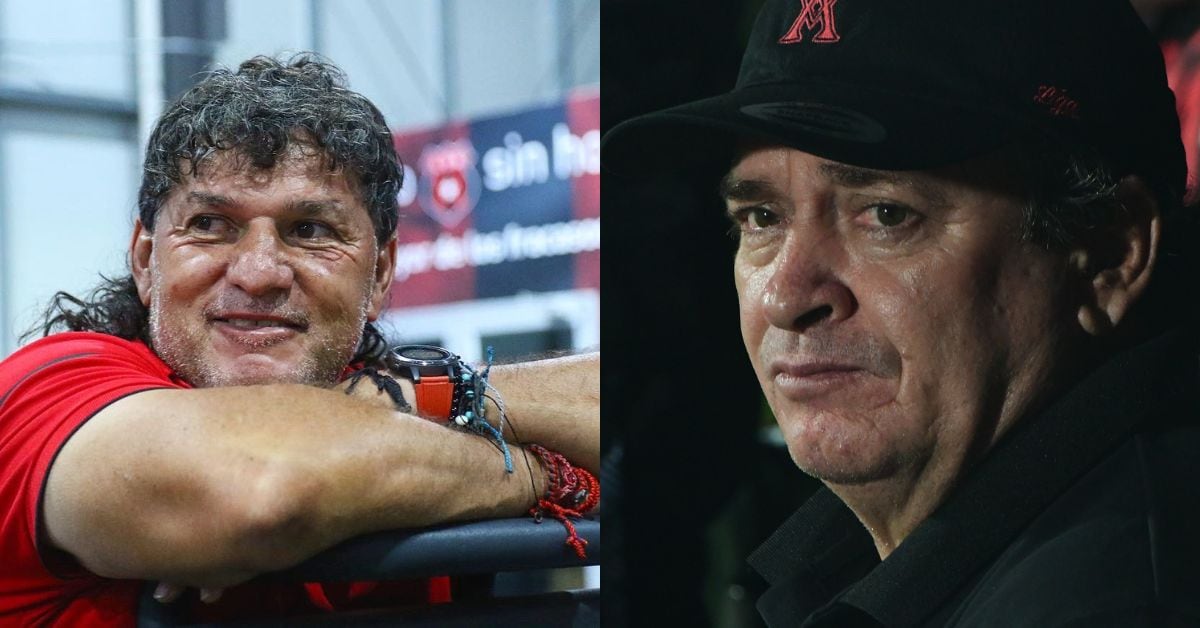 Mauricio Montero y Óscar Ramírez trabajaron juntos en Liga Deportiva Alajuelense, hace varios años.