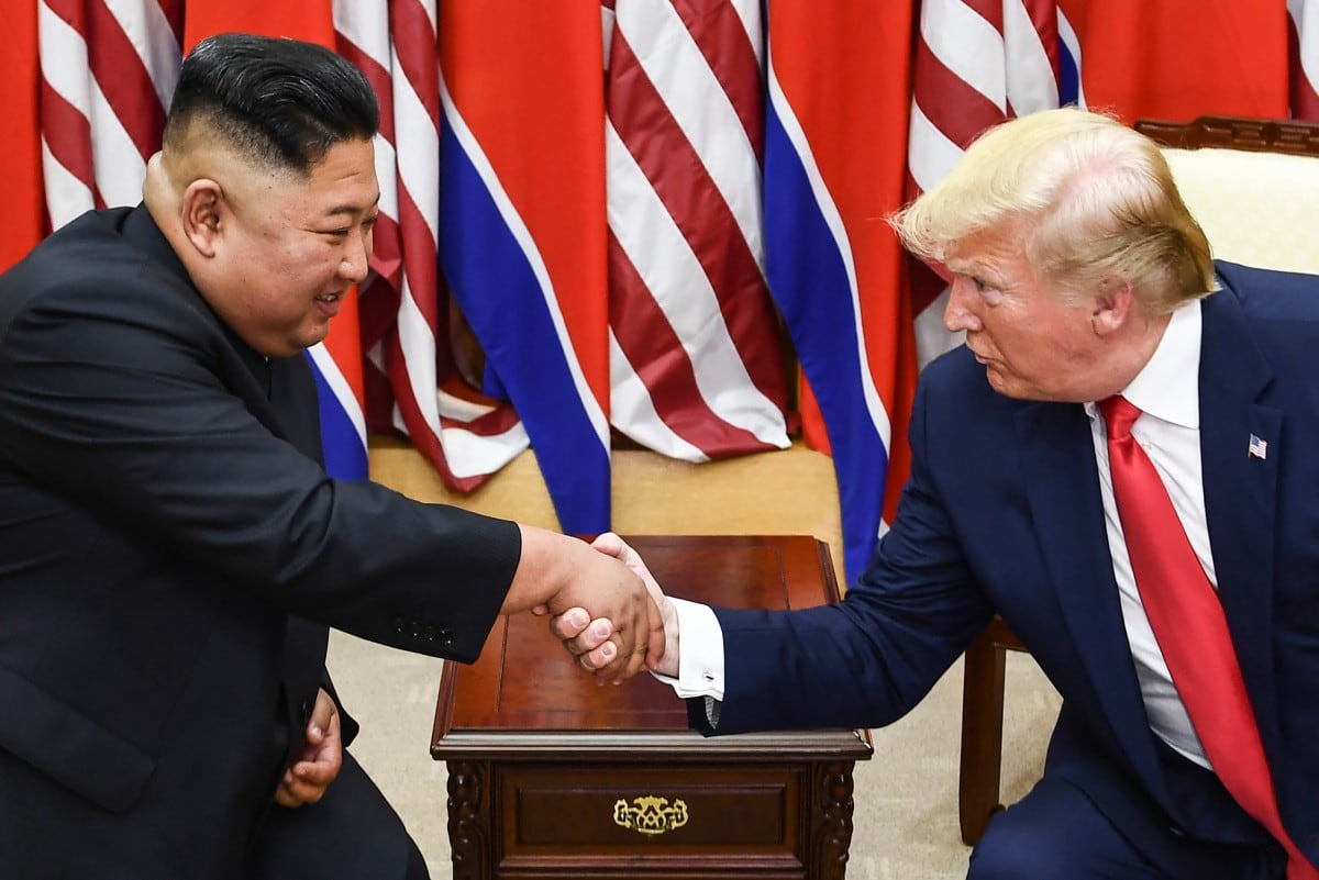 (Archivo) La última reunión entre Donald Trump y Kim Jong-Un se realizó en 2019.