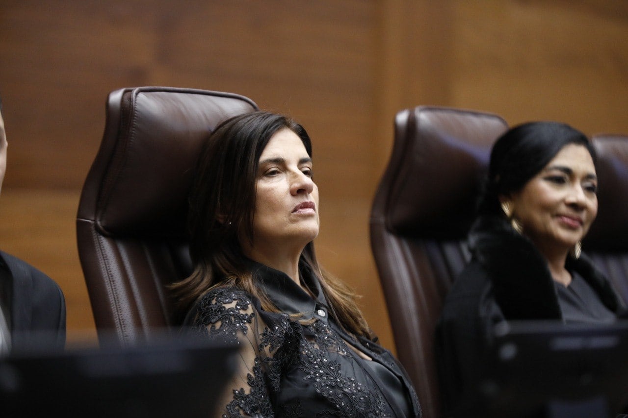 Imágenes del plenario de la Asamblea Legislativa durante la sesión solemne del 1 de mayo de 2026.