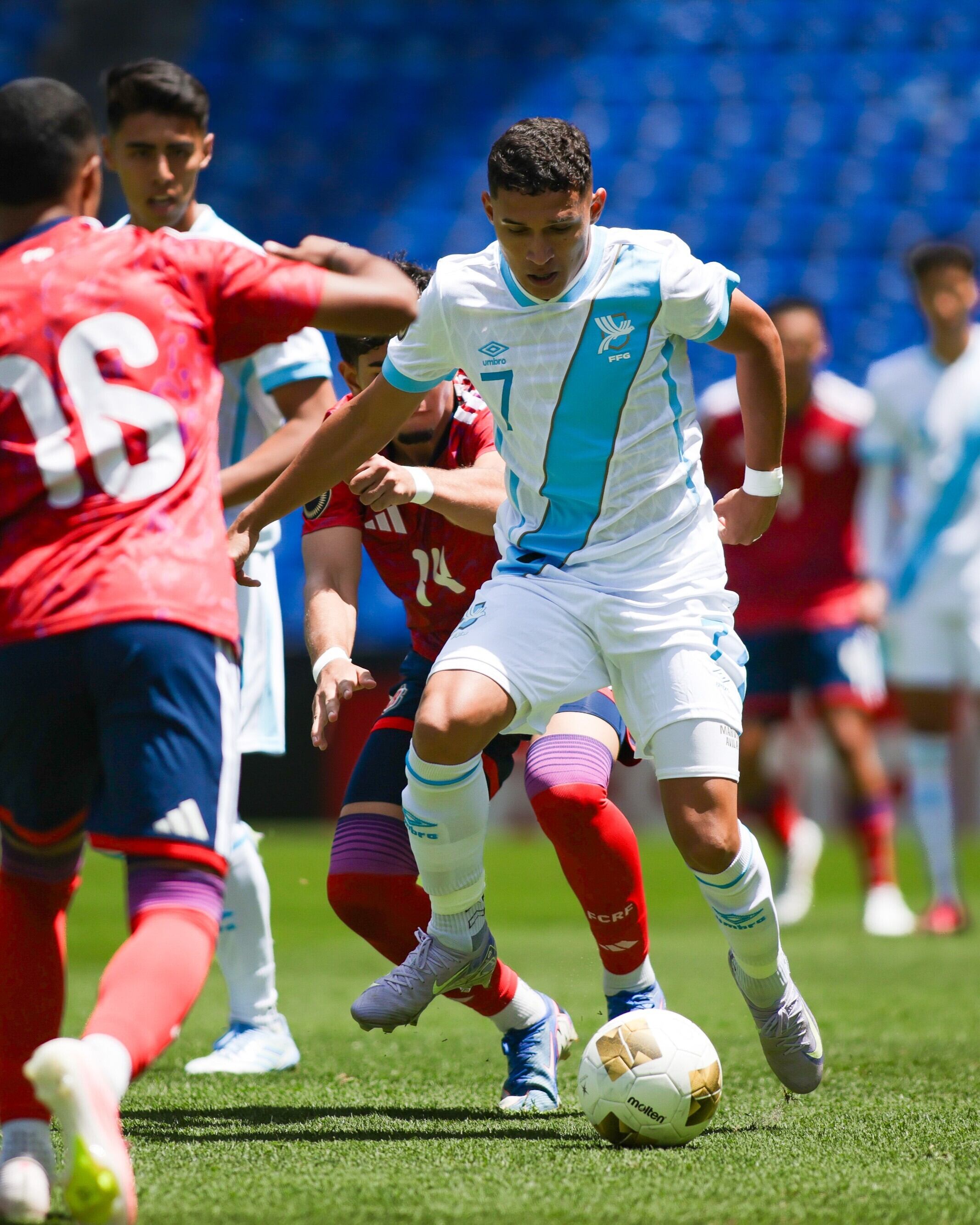Costa Rica vs Guatemala Sub-20, torneo que se juega en Puebla, Mexico