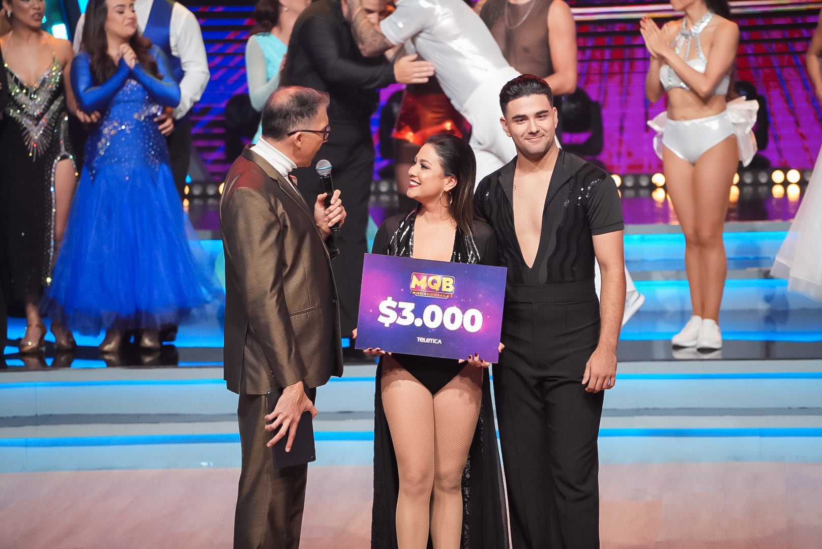 05/10/2025. Mira quien baila, temporada 2. Gala #4. Estudio Marco Picado.Fotografía: Lilly Arce