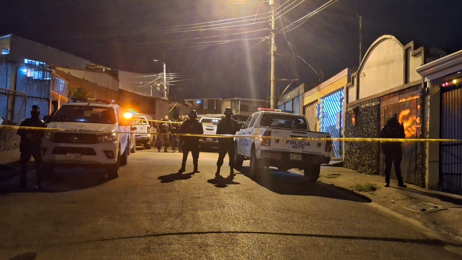 Una balacera en Oreamuno de Cartago dejó un menor de edad fallecido y su hermano herido.