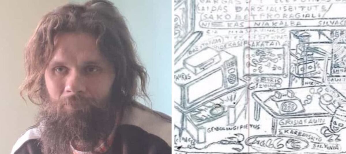 Un hombre sin nombre, idioma reconocible ni pasado claro fue hallado con bocetos enigmáticos en la estación Termini.