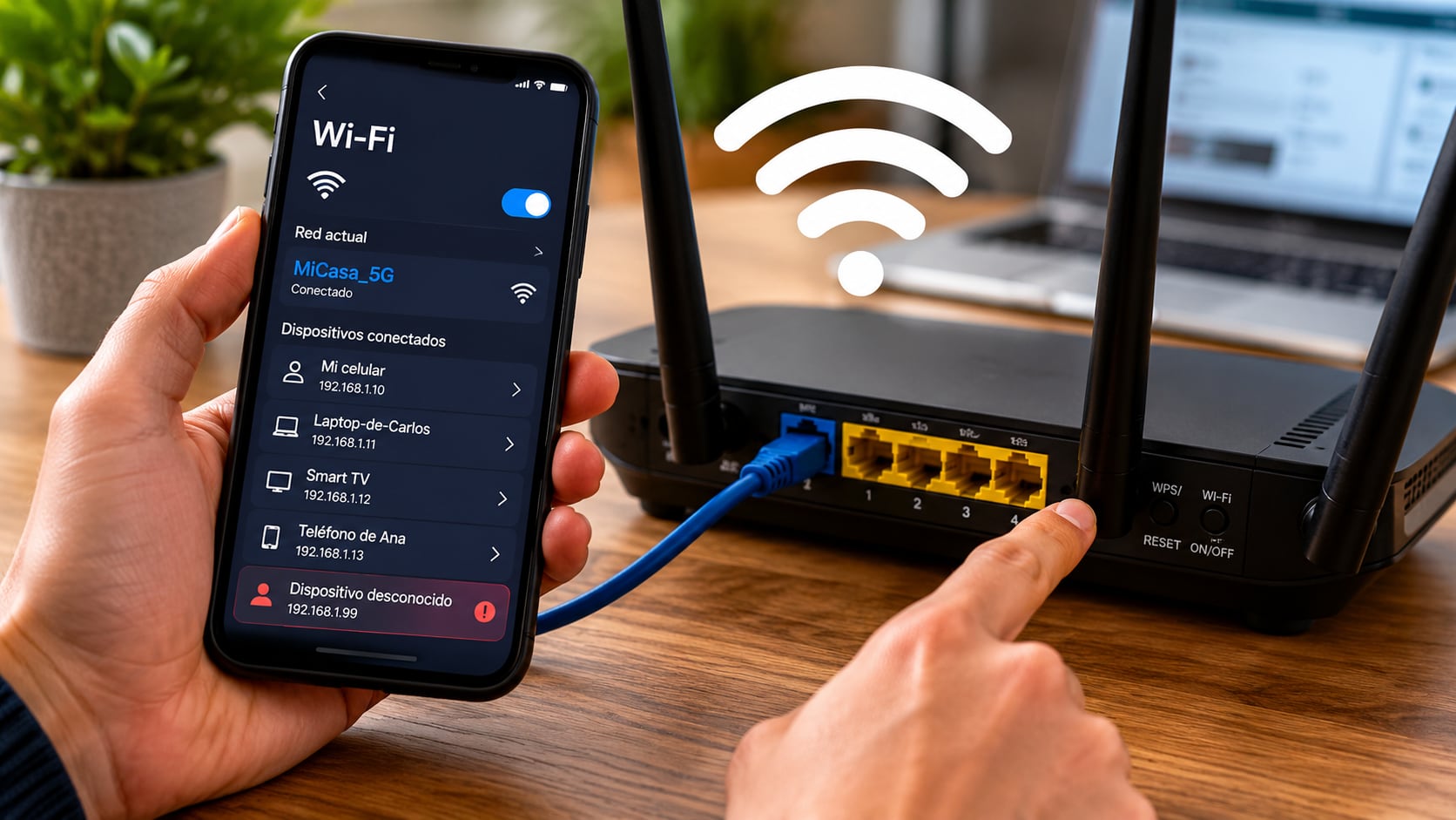 Revisar quién usa su WiFi y cambiar la contraseña del router son medidas clave para evitar conexiones no autorizadas y mejorar la velocidad.