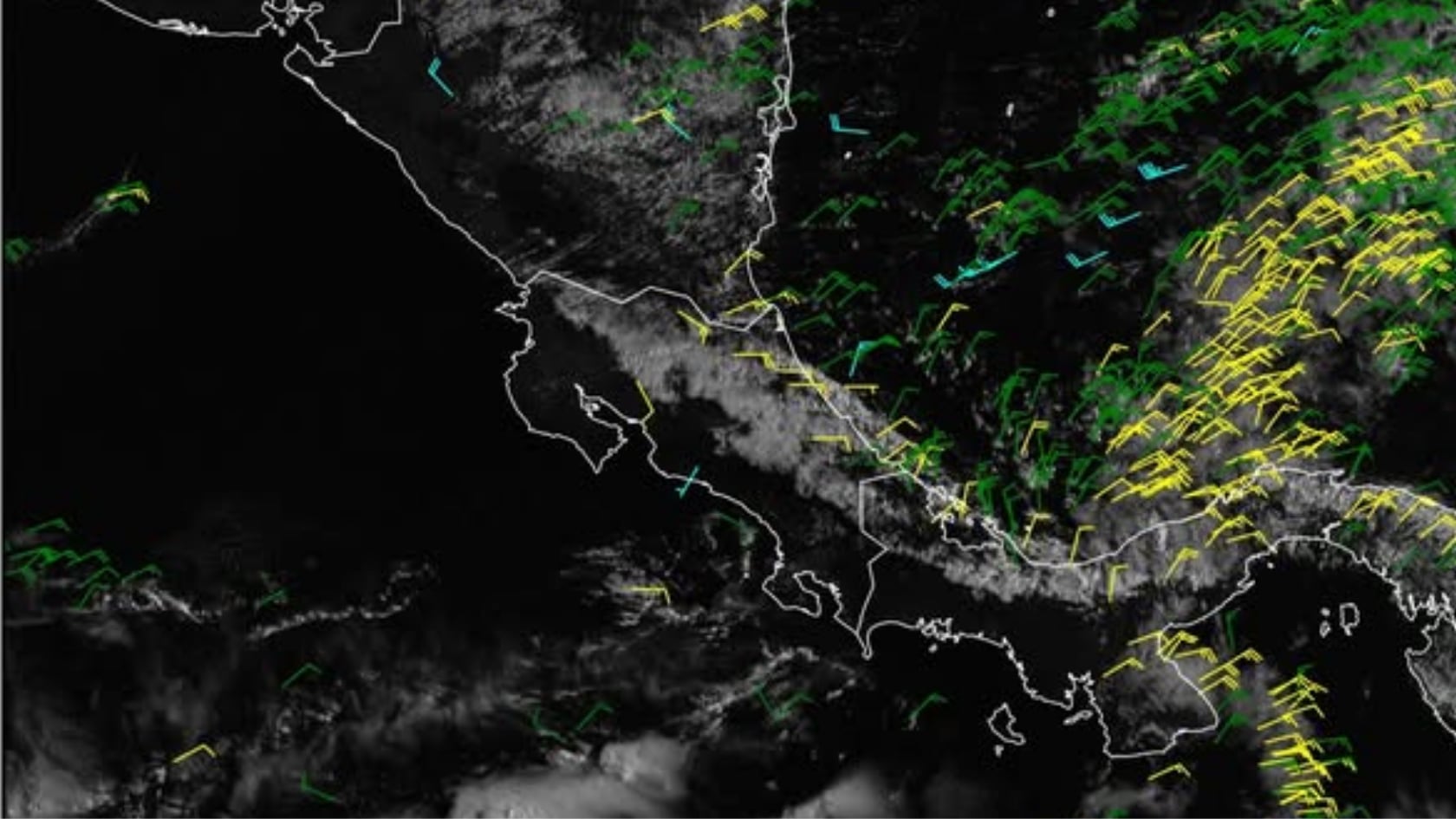 Vientos alisios intensos y lluvias afectan el Caribe y otras zonas, con ráfagas de hasta 95 km/h.