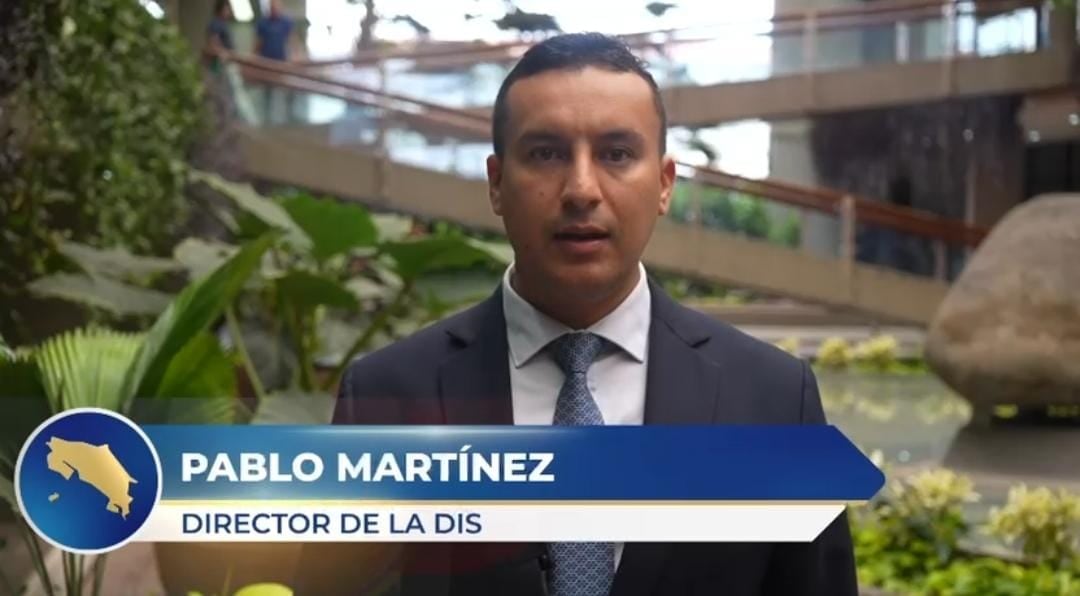 Costarricense denuncia supuesto seguimiento de la DIS. Remitió carta al director para exigir el cese. En imagen, Pablo Martínez, jerarca de la DIS.