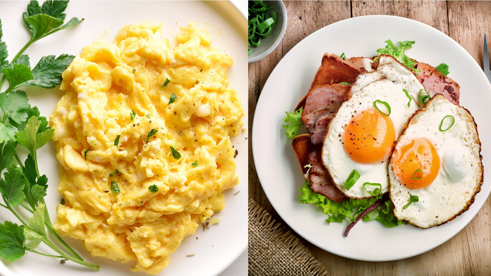 Guía práctica con diez recetas de huevos revueltos que combinan proteína, fibra y grasas saludables para variar el desayuno.