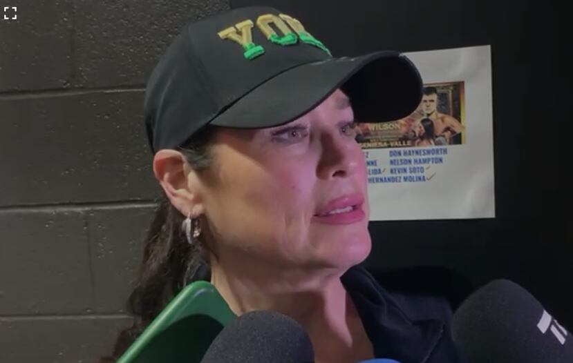 Gloria Alvarado
Entrenadora de Yokasta Valle
Pelea ante Seniesa Estrada
29 de marzo del 2024
Tomada de redes sociales