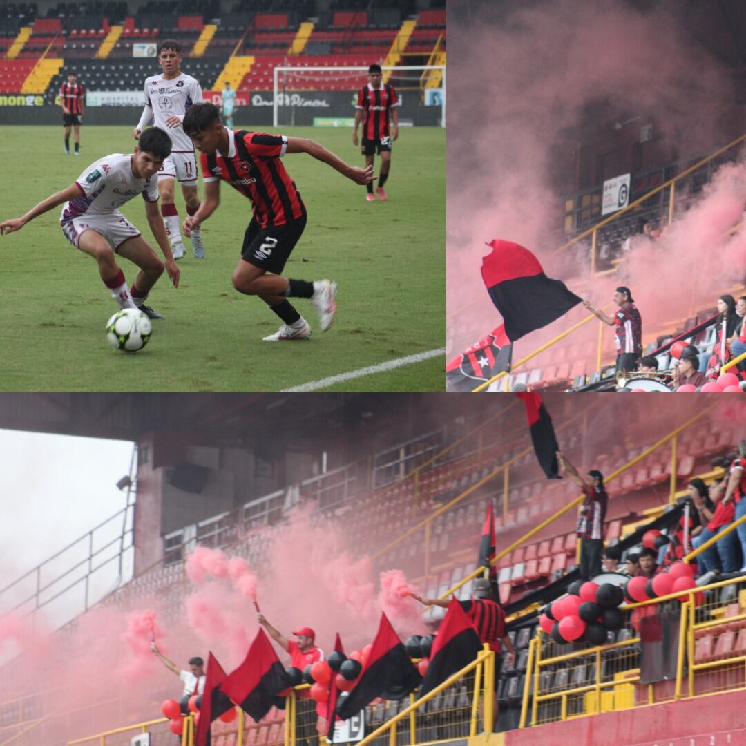 Los clásicos de liga menor son muy bulliciosos. Saprissa ganó el primer partido y en el juego de vuelta se produjo un empate.