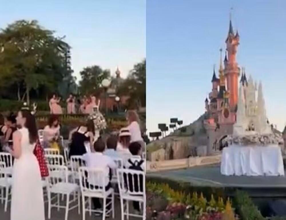Disney París alertó a las autoridades tras descubrir que la boda incluía una niña como “novia”; varios adultos fueron detenidos