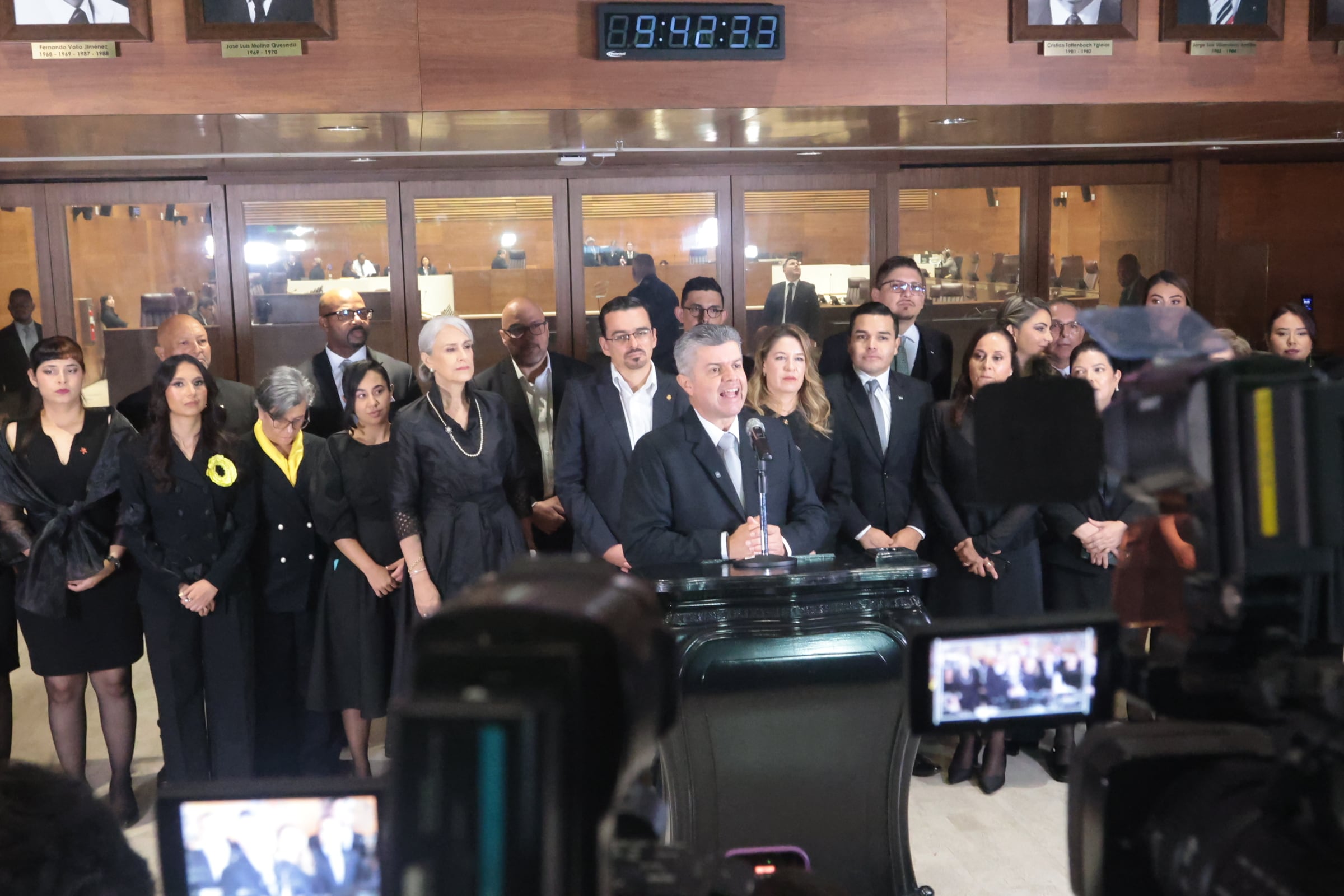 Cuatro partidos de oposición conforman un bloque de 26 votos con una agenda de proyectos / foto John Durán