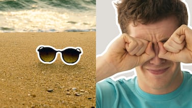 Ir a la playa puede dañar su salud visual más de lo que imagina, a menos que siga estos consejos