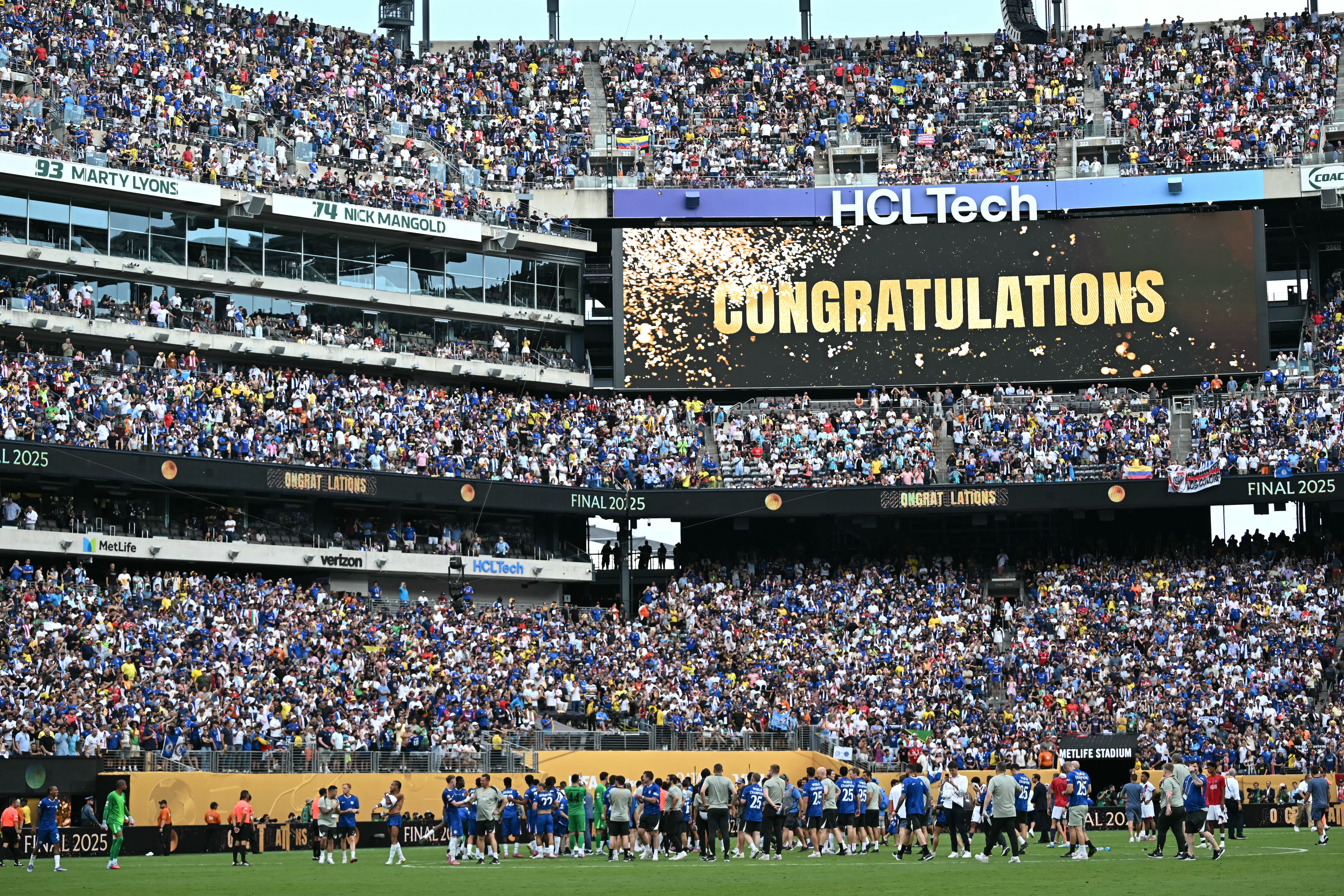 El MetLife Stadium de Nueva York/Nueva Jersey será la sede de la final del Mundial 2026, tal y como ocurrió en el Mundial de Clubes 2025.
