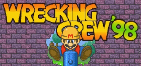 Wrecking Crew '98 debutó en el servicio Nintendo Power de Super Famicom antes de estar disponible en formato de cartucho