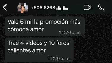 Dinero a cambio de evitar vergüenza: los detalles de dos casos de sextorsión en Costa Rica