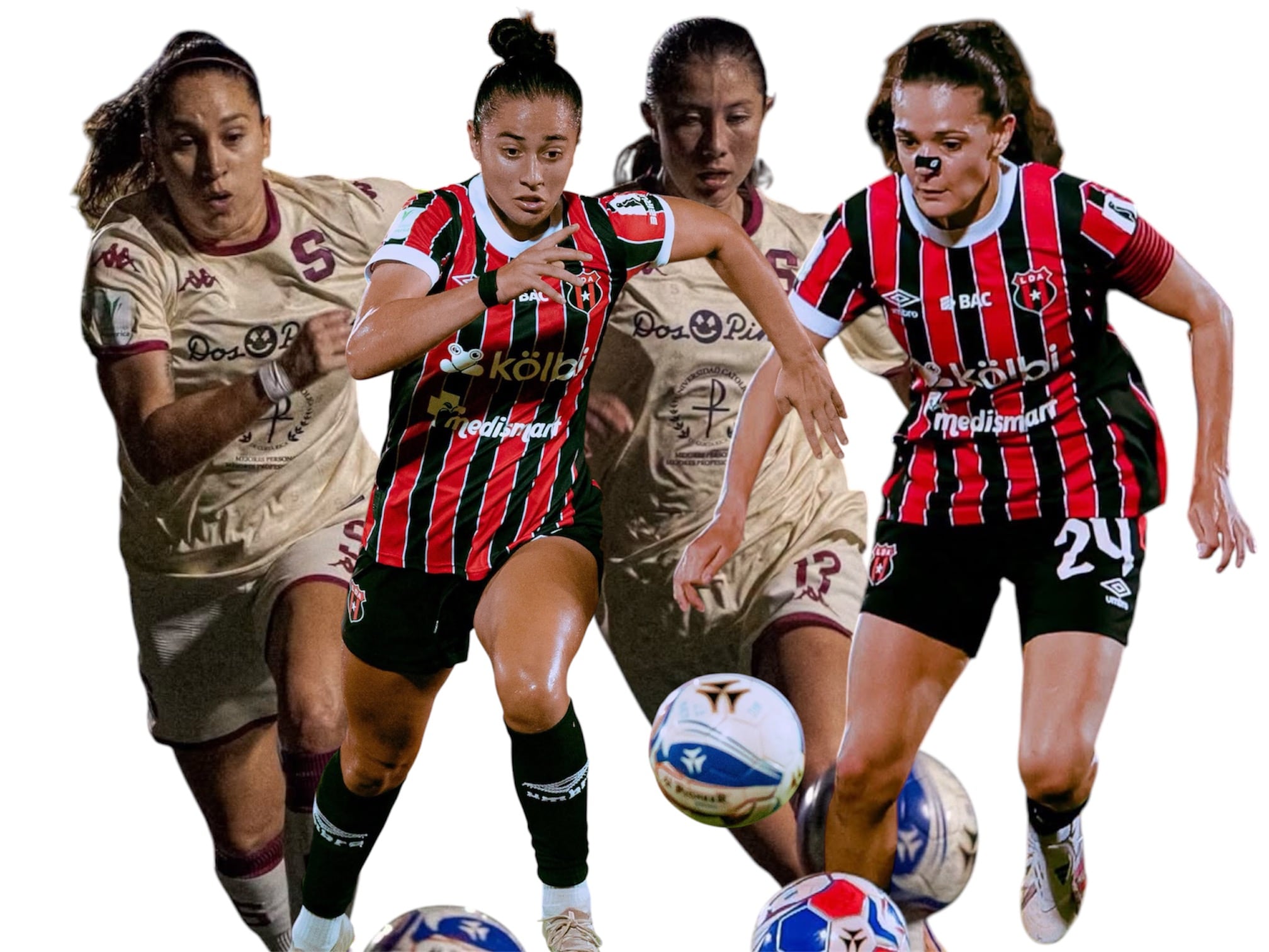 Liga Deportiva Alajuelense y Saprissa FF protagonizan este 19 de agosto el primer clásico femenino del Torneo de Apertura 2026.