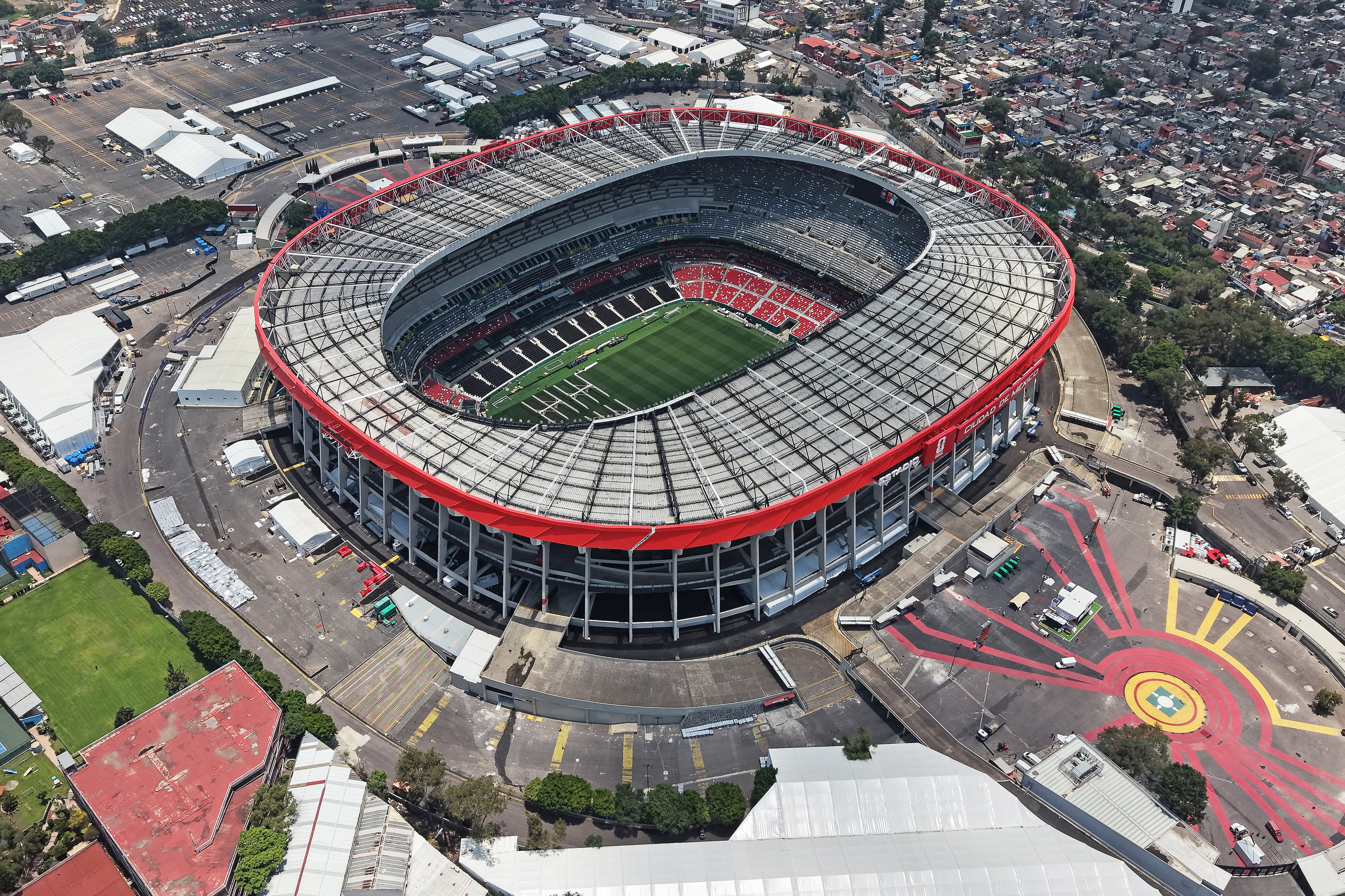 El estadio Azteca (rebautizado como Ciudad de México para el torneo) será la sede de la inauguración del Mundial 2026.