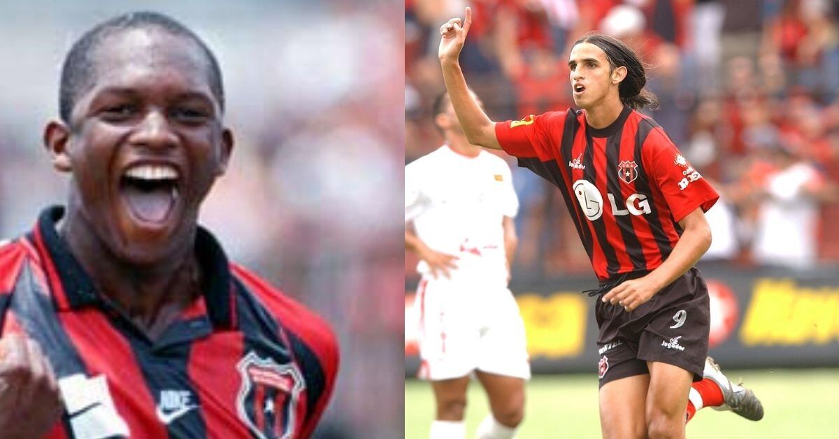 Froylán Ledezma y Bryan Ruiz hacían estragos juntos dentro del terreno de juego con Liga Deportiva Alajuelense.