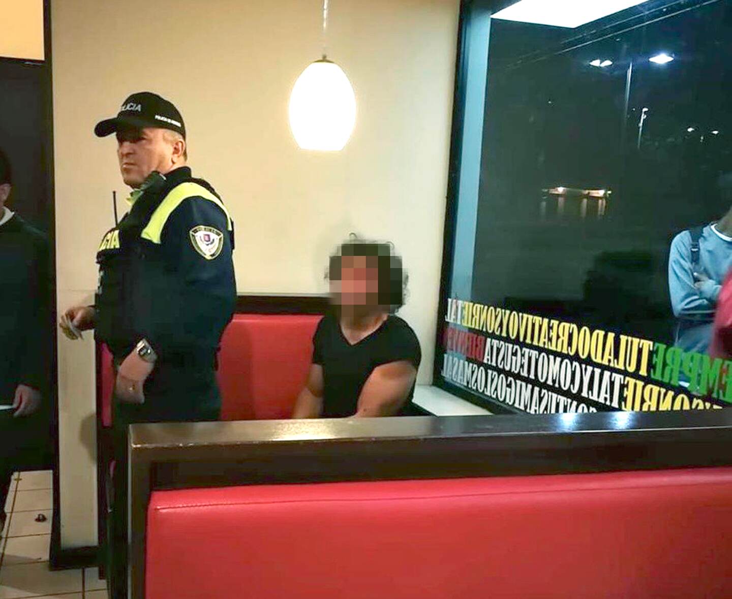 28/02/2020. Un hombre de apellido Villarreal fue detenido como sospechoso de tentativa de violación. Foto: Cortesía de Pegando Porte