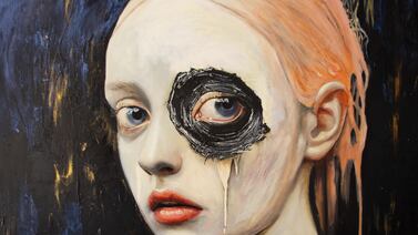 La pintura más reciente de Sofía Ruiz transita entre lo siniestro y lo sublime