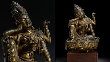 Mujer compra escultura por menos de $100 en un bazar y la pieza termina subastada por $2,06 millones