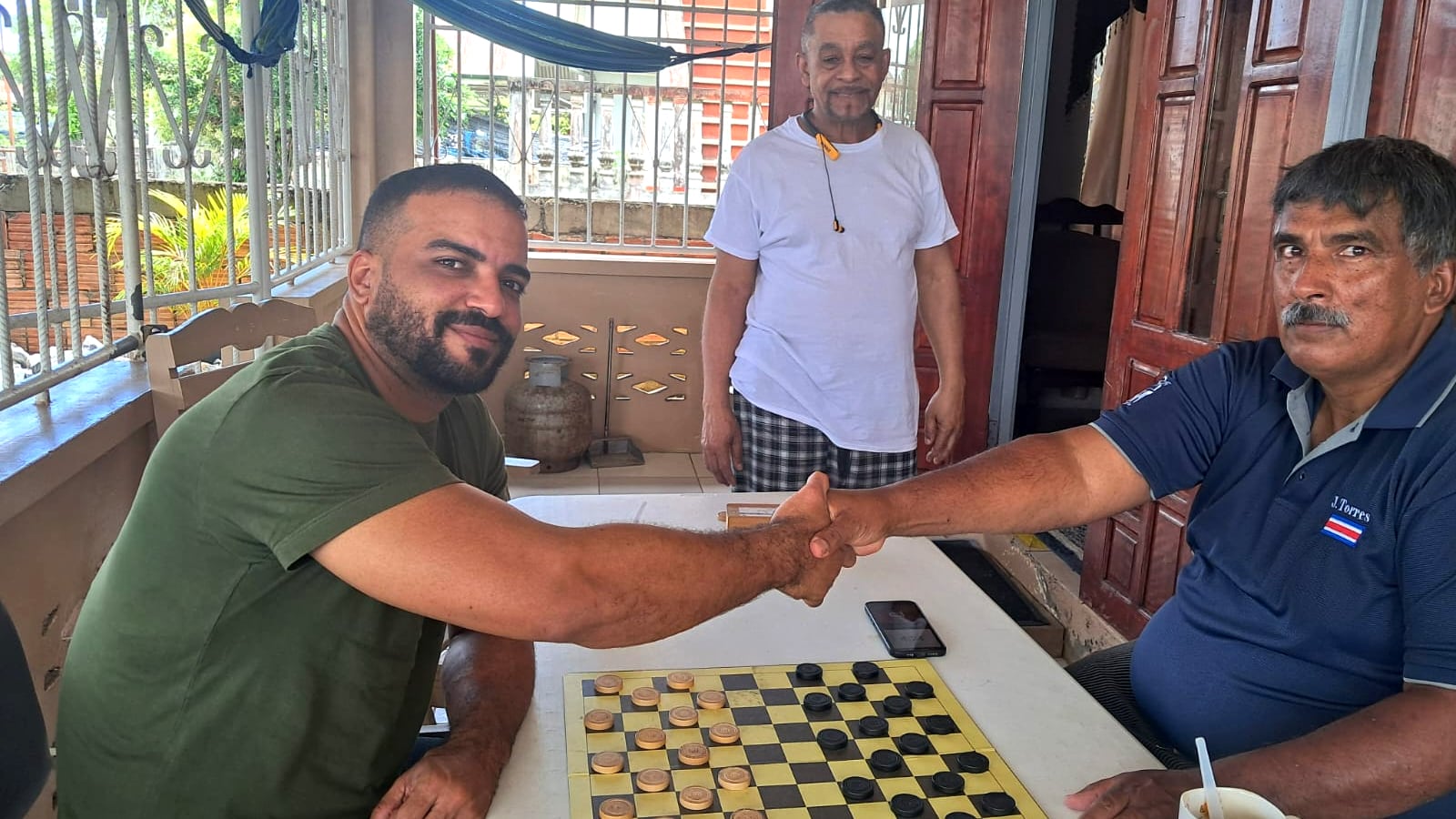 Juan Carlos Torres Zuniga, representante de Costa Rica en el panamericano de juego de damas (tablero).