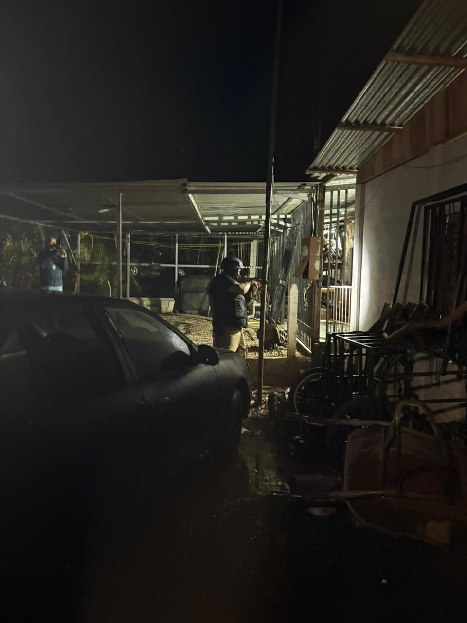 Allanamientos en Los Chiles, Alajuela, contra grupo criminal los Talibanes.