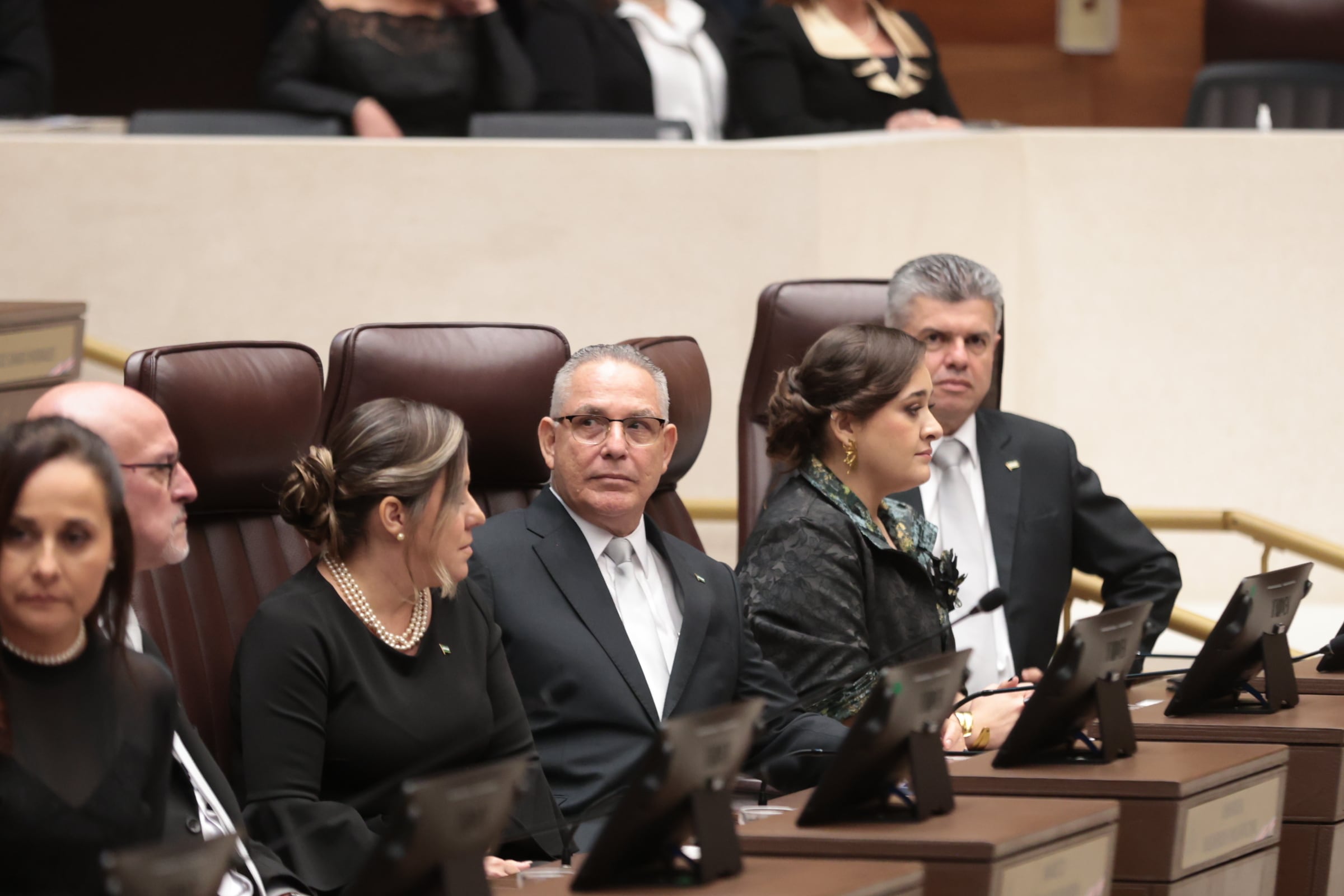 Fotos de elección y juramentación del directorio legislativo / Foto John Durán