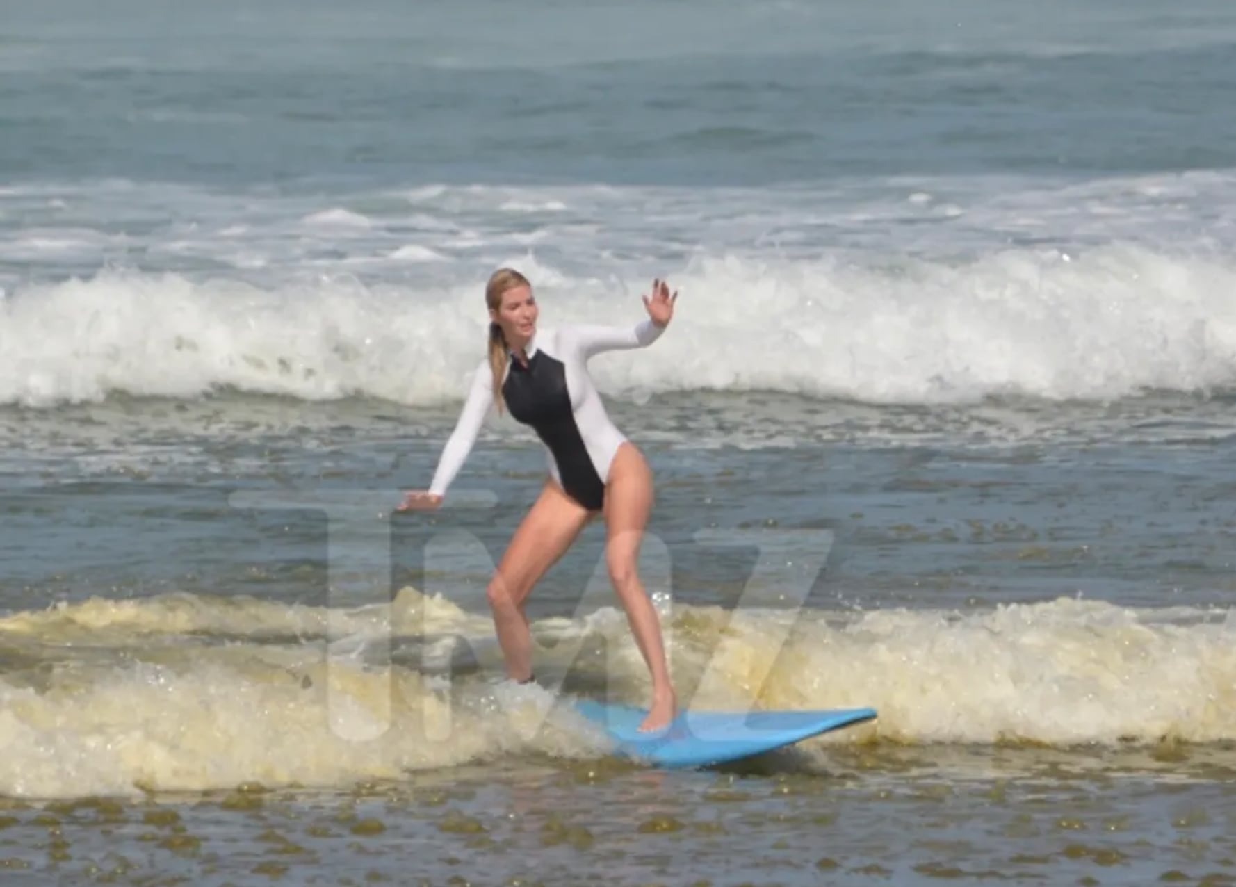 Imágenes del portal TMZ de Ivanka Trump en Costa Rica divulgadas este 17 de abril. Fotografía: