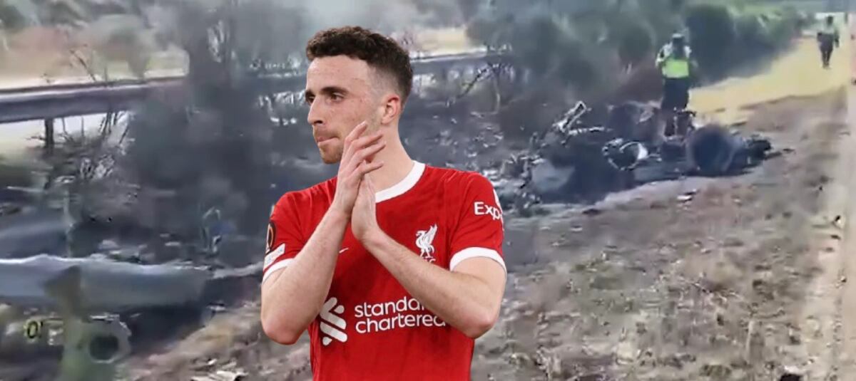 Accidente de tránsito Diogo Jota.