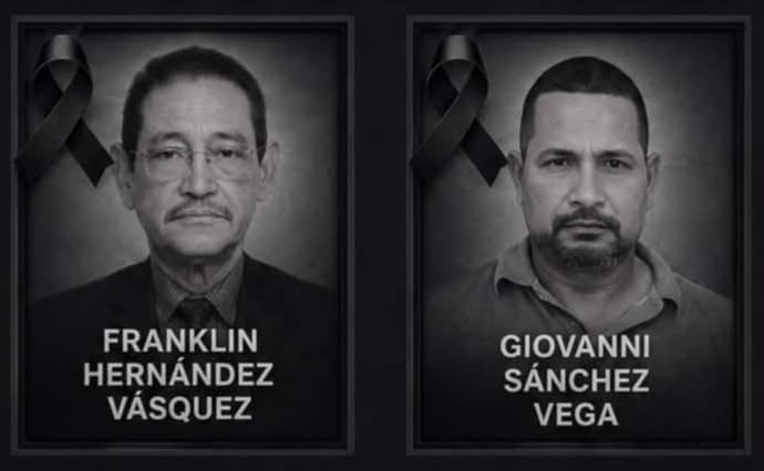 Franklin Hernández Vásquez de 61 años y Gevonnni Sánchez Vega de 60, fueron los oficiales de seguridad privada asesinados en las instalaciones de Dekra en Puntarenas.