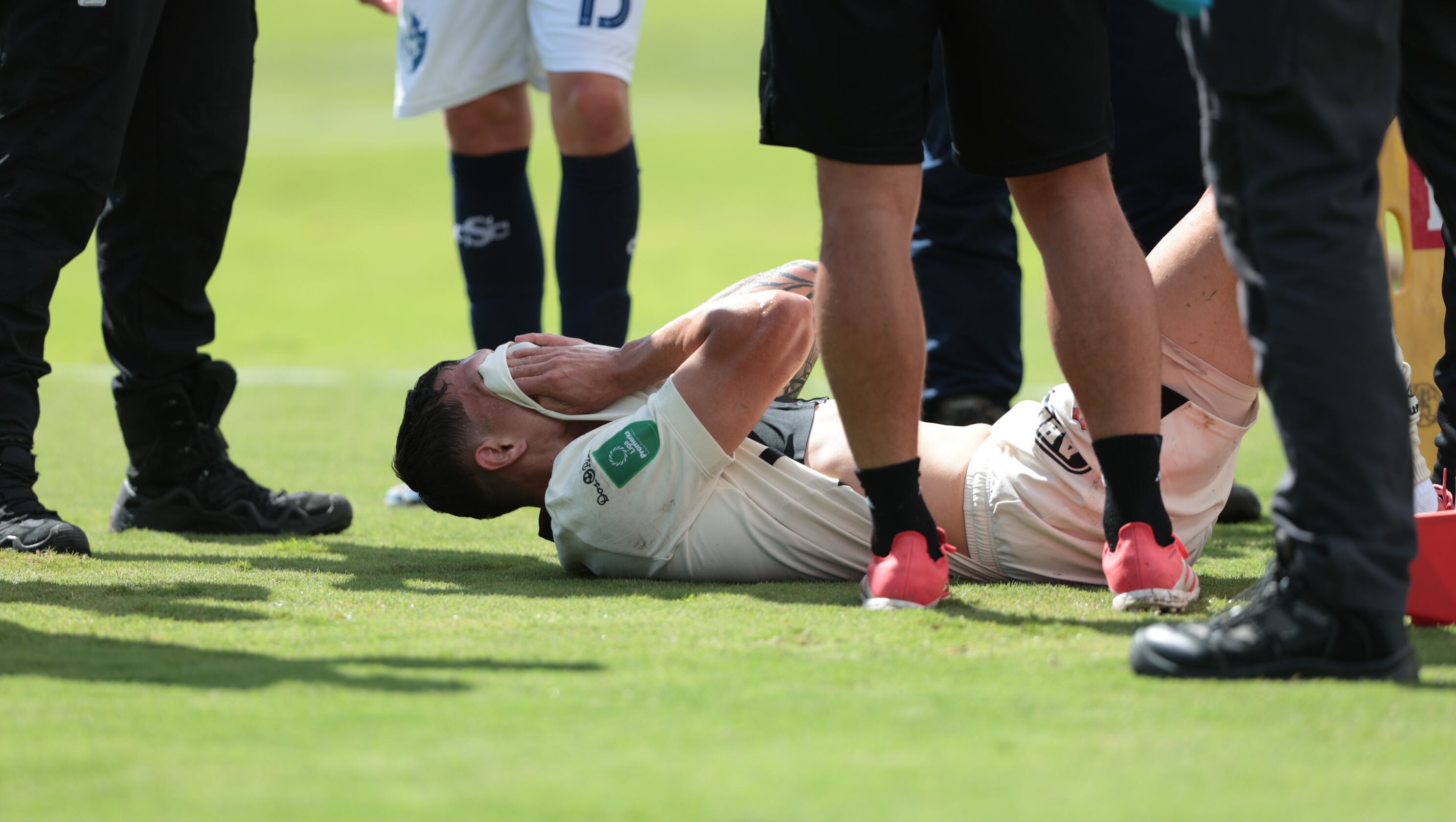 30/11/2025/ Juego entre Club Sport Cartagines vs Liga Deportiva Alajuelense por la fecha 17 del torneo apertura de l Liga Promerica en el estadio Fello Meza / foto John Durán