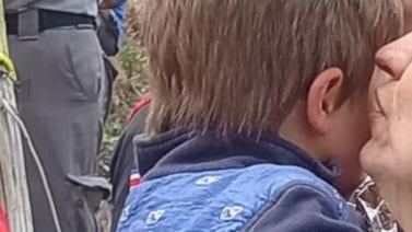 Cruz Roja comparte primera imagen de niño que había desaparecido en montañas de Dota