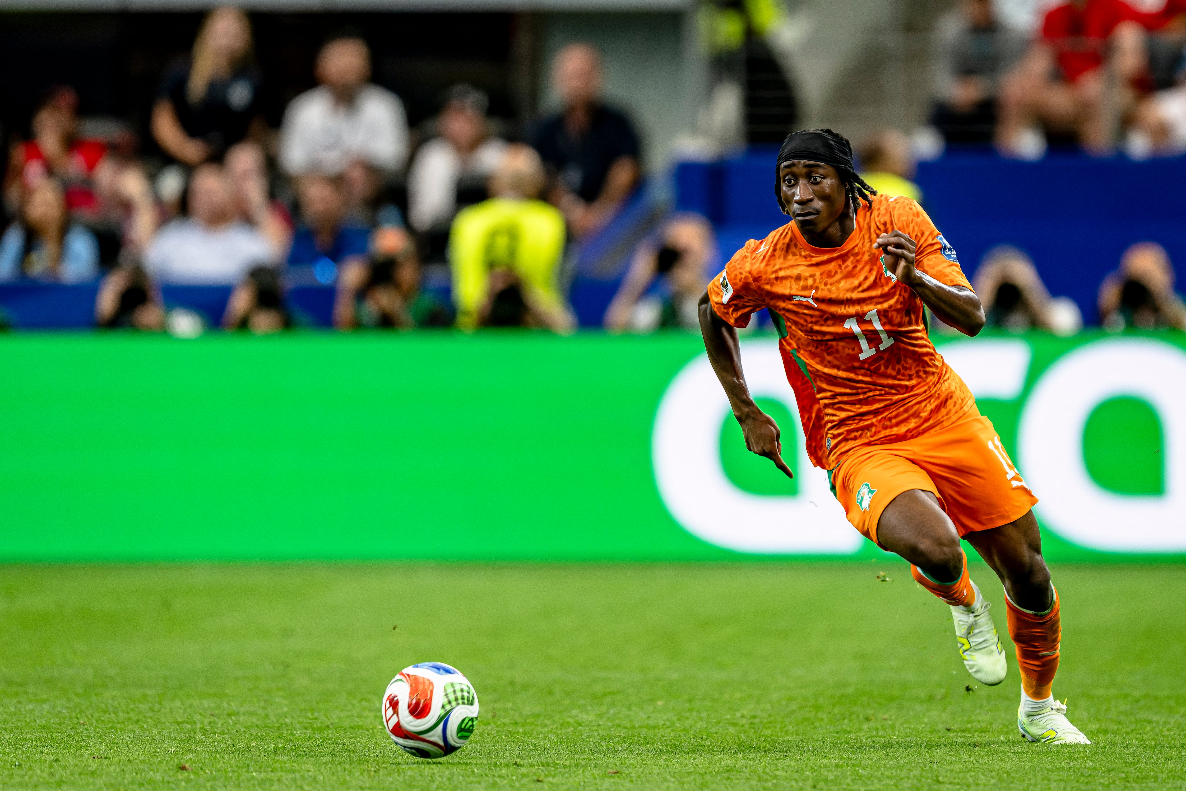 Yan Diomandé es el nuevo jugador del Real Madrid. Aquí, con la Selección de Costa de Marfil en el pasado Mundial 2026.