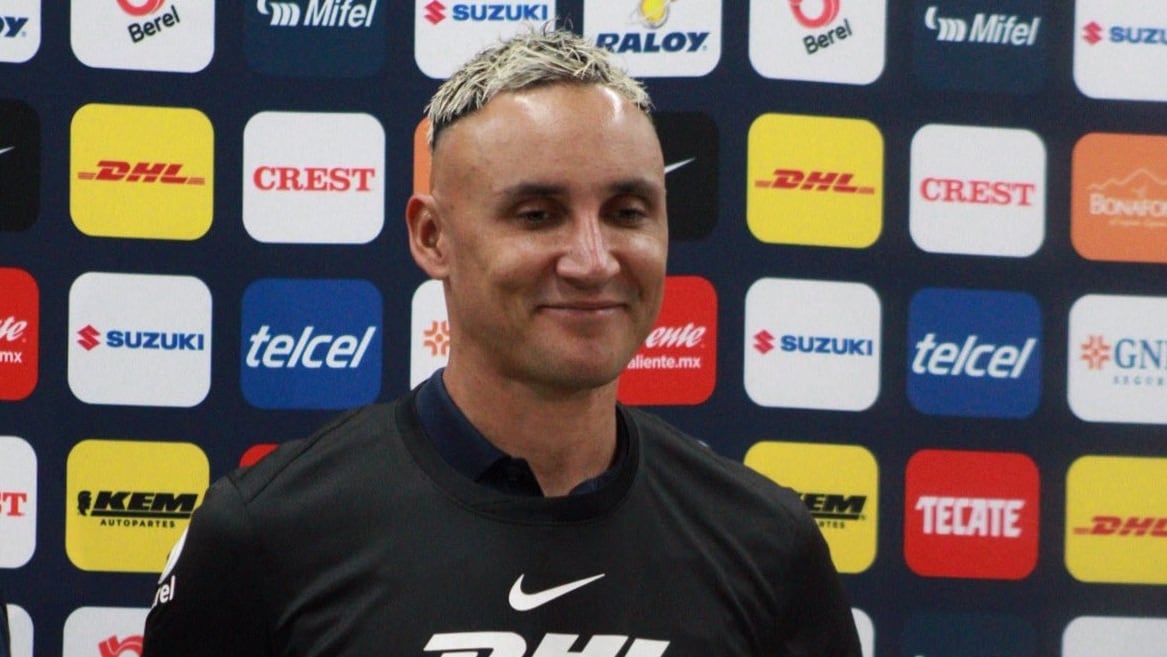 Keylor Navas fue presentado este jueves con Pumas de México
