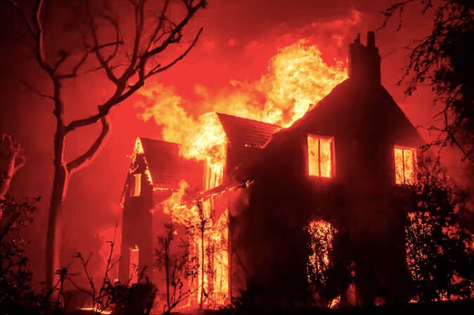 Incendios California. AFP