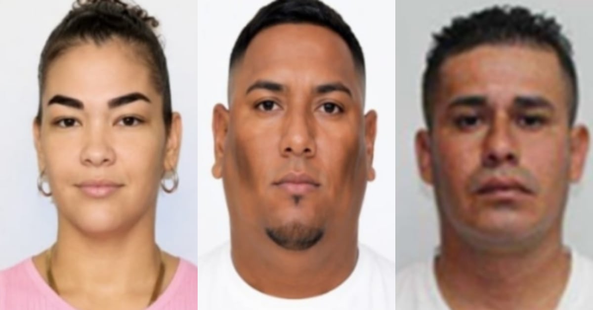 Melanie Fabiola Bell Ramírez, Joseph Eduardo Casanova Duartes y Alexander Fernando Chinchilla Murcia están en fuga.