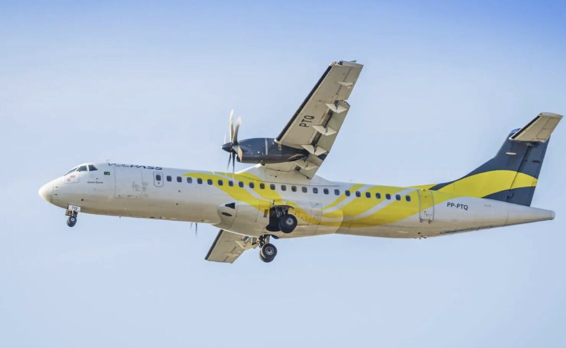 Voepass Avion ATR 72 aerolínea Brasil