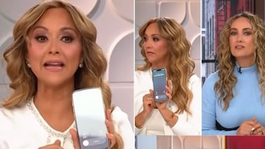 Verónica Bastos protagoniza inesperado momento durante programa en vivo de ‘La mesa caliente’