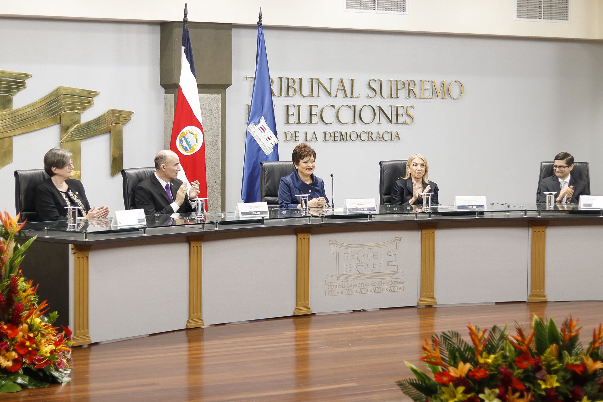 02/04/2024, San José, Tribunal de Elecciones, evento de presentación de los primeros resultados de la votación en la elecciones municipales 2024.