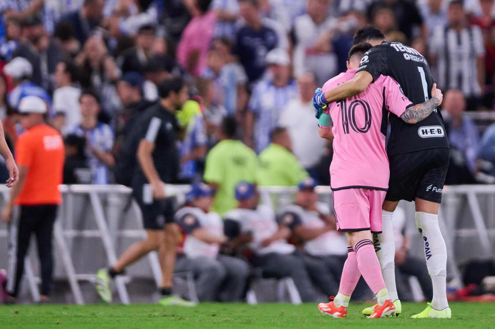 Lionel Messi sintió la dura eliminación del Inter Miami contra los 'Rayados' de Monterrey en la Copa de Campeones de Concacaf.