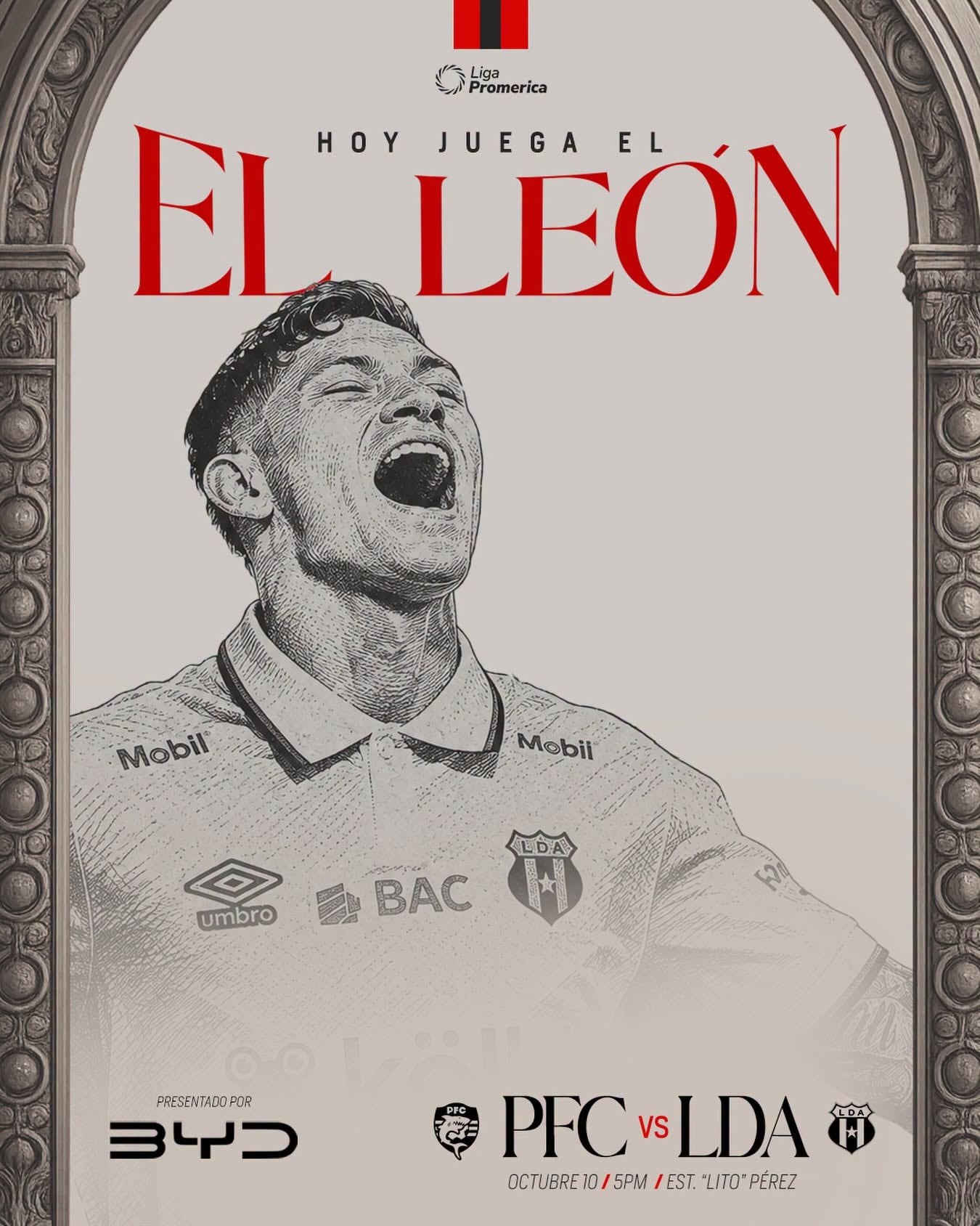 Anthony Hernández es uno de los jugadores disponibles para el partido entre Puntarenas FC y Liga Deportiva Alajuelense.
