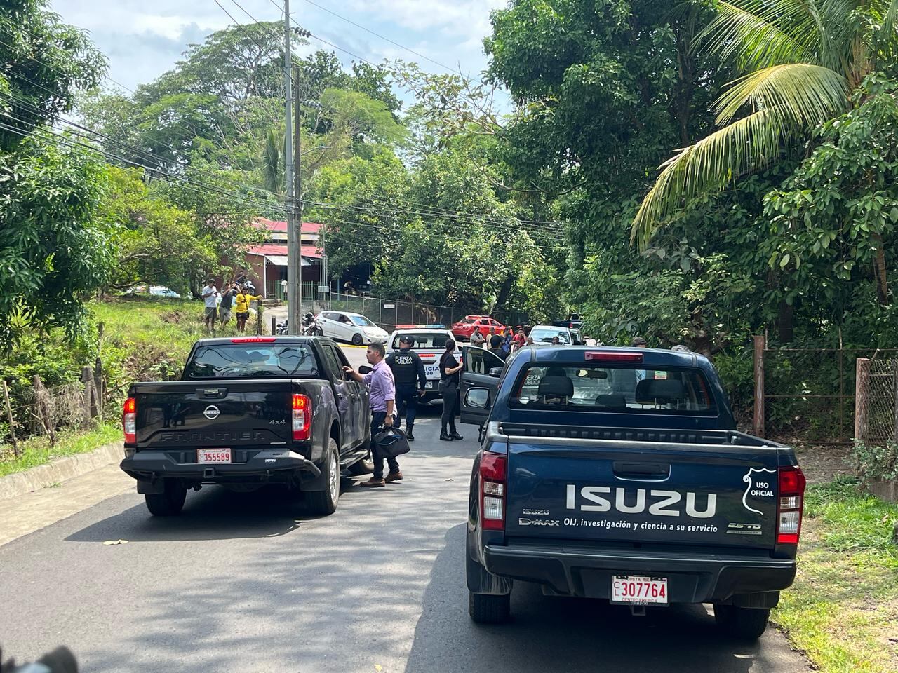 Novio de modelo desaparecida, Rashab García, se entregó este martes a las autoridades en Orotina.