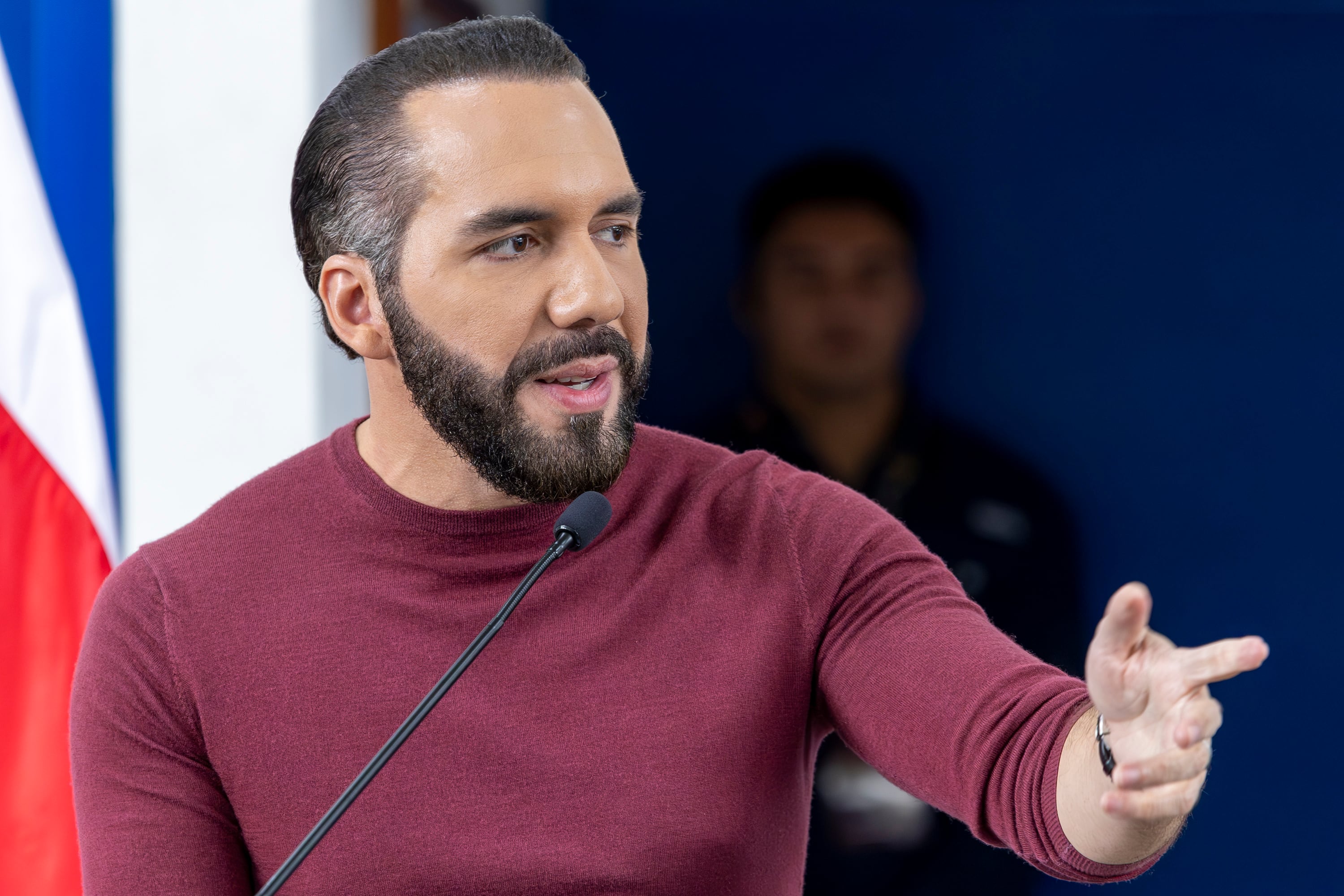 12/11/2024, Alajuela, Cárcel La Reforma, visita de el presidente Rodrigo Chaves junto con el presidente de El Salvador Nayib Bukele.