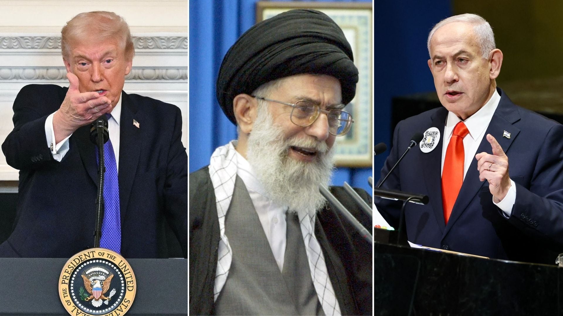 Trump y Netanyahu vieron una foto del cadáver del líder supremo de Irán, Alí Jamenei, aseguran televisoras de Israel