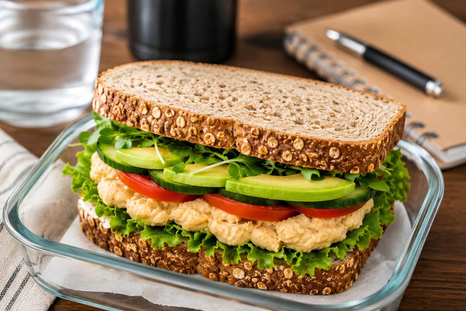5 sándwiches altos en proteína que facilitan los almuerzos de la semana laboral