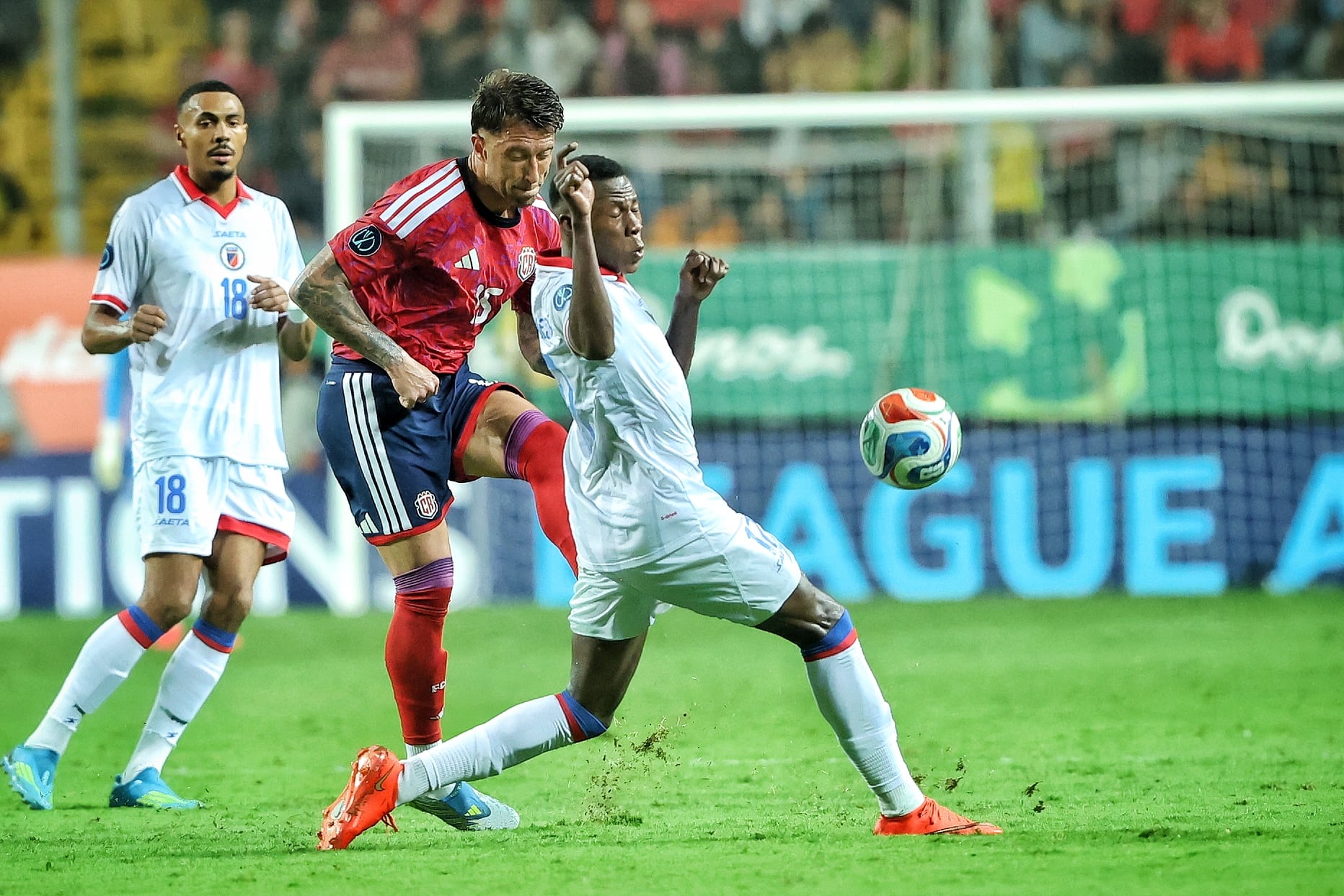 04/10/2026/ Juego de la Selección Nacional de Costa Rica ante Haití por la Liga de Naciones de CONCACAF 2026 / en el estadio Ricardo Saprissa / foto John Durán