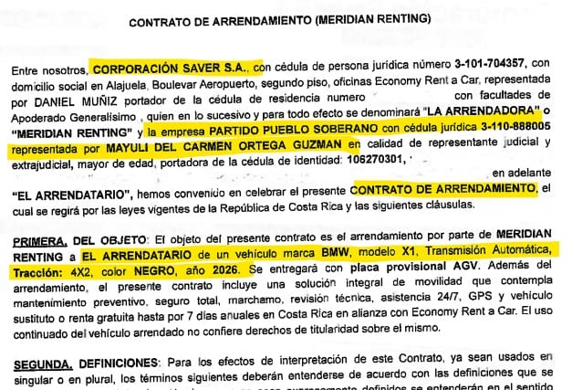 Contrato BMW