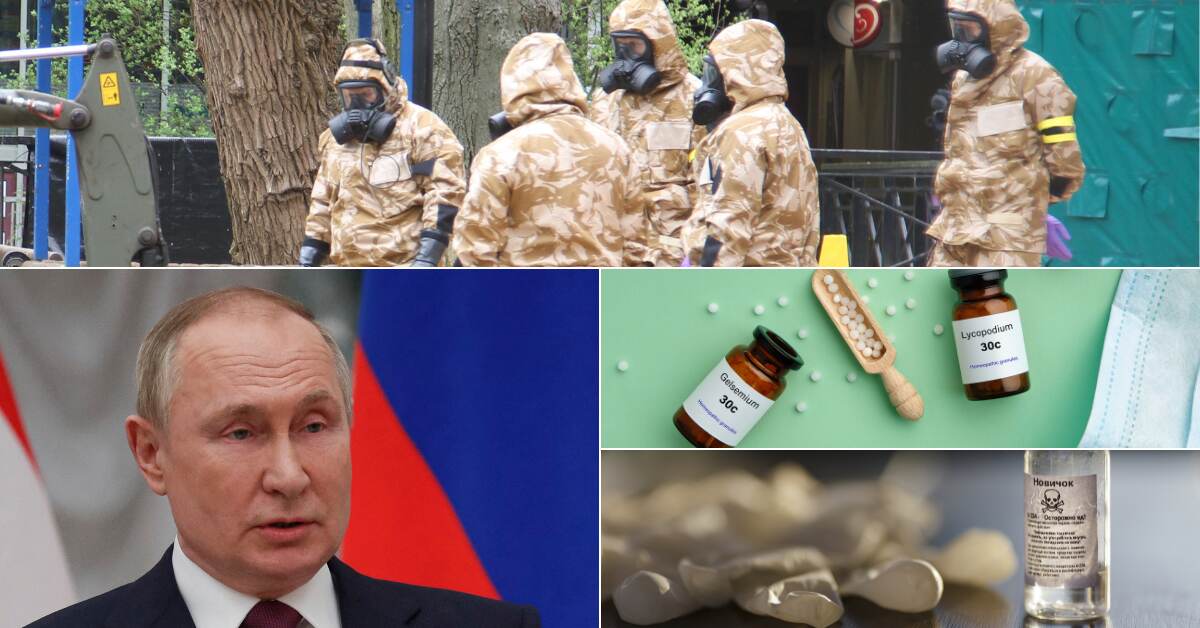 Los “venenos de Putin”: agentes químicos capaces de matar en minutos u horas