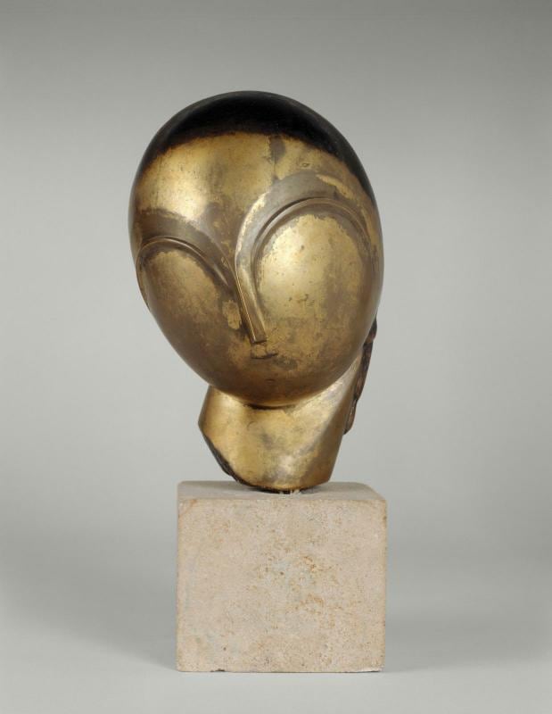 Otro ejemplar de 'Danaïde' de Constantin Brancusi.